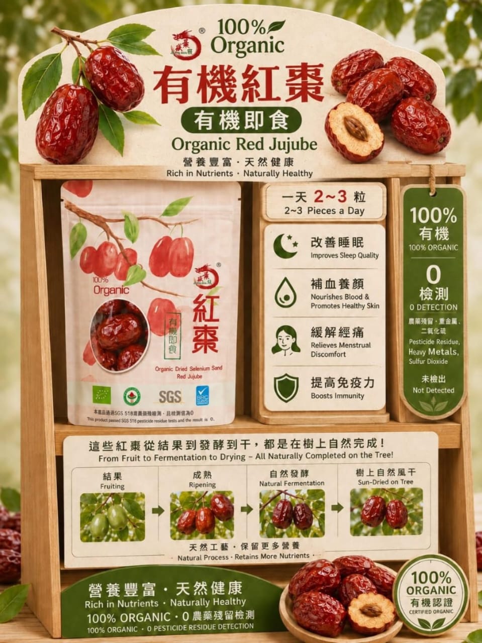有机硒砂红枣产品介绍
